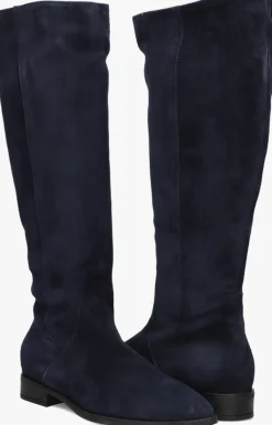 blauwe stefano lauran hoge laarzen 011-204