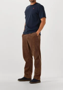 blauwe stefano lauran lage sneakers star 008