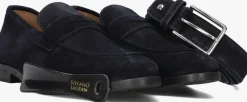 blauwe stefano lauran loafers strefano lauran