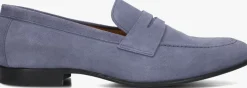 blauwe stefano lauran loafers s3138