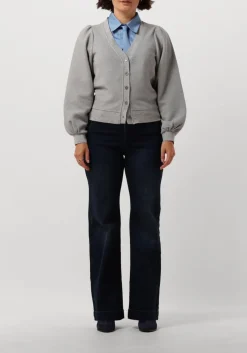 blauwe summum flared jeans flared jeans boom stretch denim