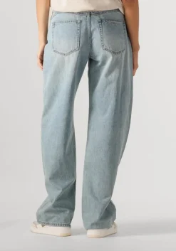 blauwe summum straight leg jeans straight fit jeans vintage