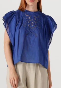 blauwe suncoo top love