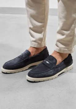 blauwe tod's instappers baffo rutenio ibrido estivo 59k