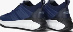 blauwe tod's lage sneakers xxm07i0fi20