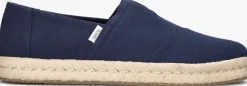 blauwe toms instappers alp rope 2.0