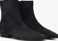 blauwe toral enkellaarsjes belinda