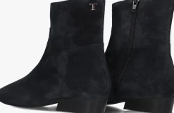 blauwe toral enkellaarsjes belinda