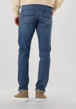 blauwe tramarossa slim fit jeans michelangelo