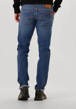 blauwe tramarossa slim fit jeans michelangelo