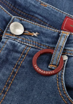 blauwe tramarossa slim fit jeans michelangelo