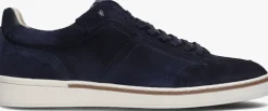 blauwe van bommel lage sneakers sbm-10019
