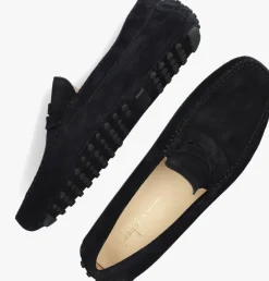 blauwe van bommel mocassins sbm-40019 manerba