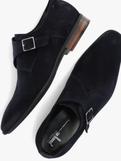 blauwe van bommel nette schoenen sbm-30016