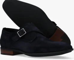 blauwe van bommel nette schoenen sbm-30016