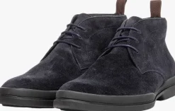 blauwe van bommel nette schoenen sbm-50038 magma