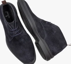 blauwe van bommel nette schoenen sbm-50038 magma