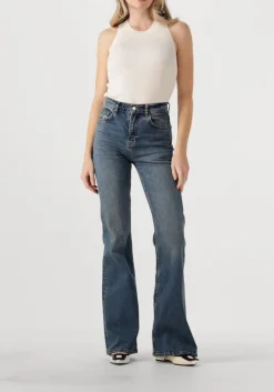 blauwe vanessa bruno flared jeans ethan