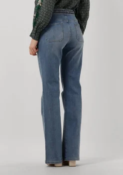 blauwe vanessa bruno flared jeans nano