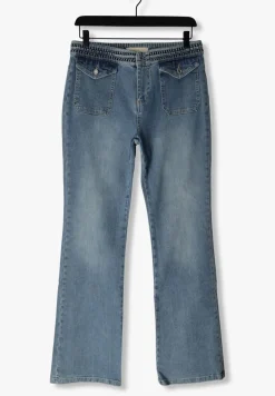 blauwe vanessa bruno flared jeans nano