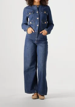 blauwe vanessa bruno wide jeans bilbao