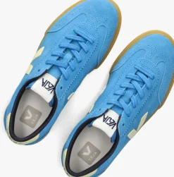 blauwe veja lage sneakers volley