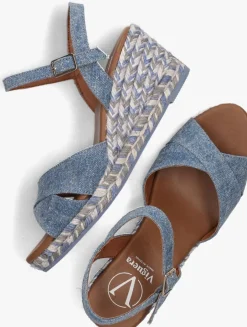 blauwe viguera sandalen 2032