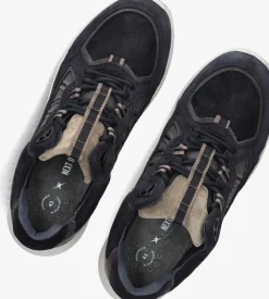blauwe xsensible lage sneakers colorado men