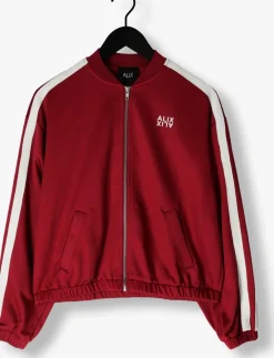 bordeaux alix the label vest ladies knitted trainings sweat jacket