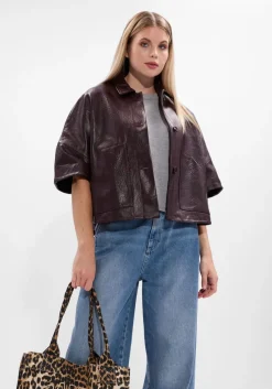 bordeaux alter ego faux fur jas lena