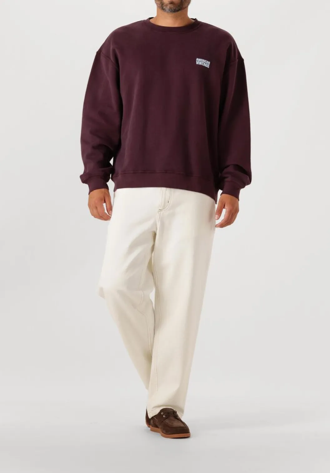 bordeaux american vintage sweater plizzy 1