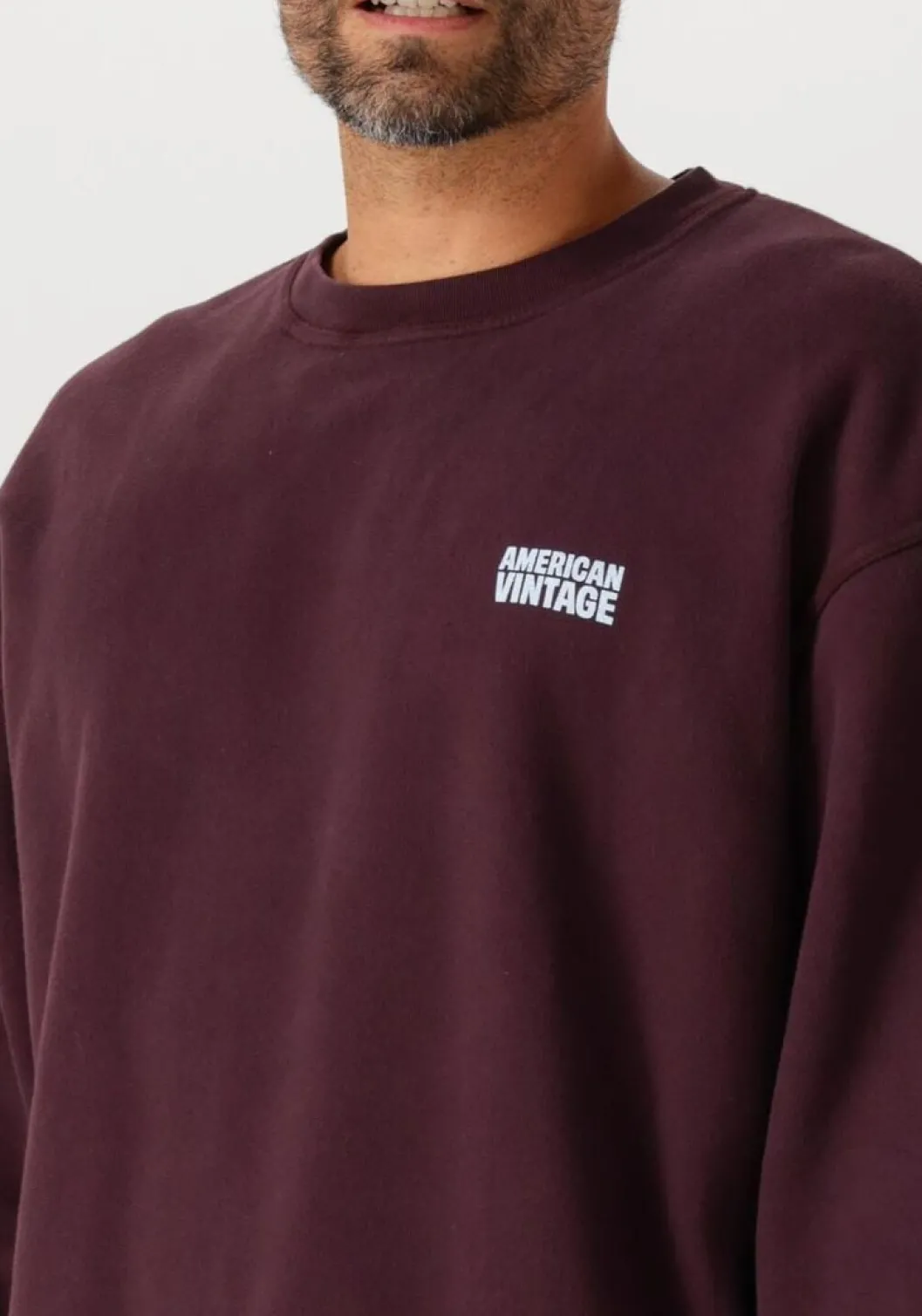 bordeaux american vintage sweater plizzy 1