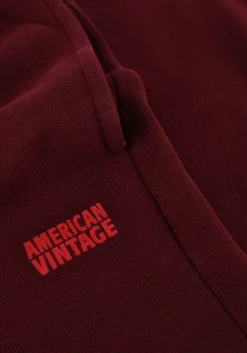 bordeaux american vintage joggingbroek izubird