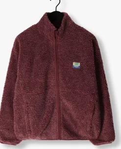 bordeaux american vintage faux fur jas hoktown woman