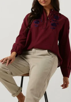 bordeaux antik batik blouses isla blouse