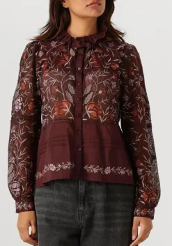 bordeaux antik batik blouses arima blouse