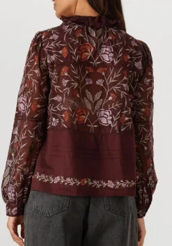 bordeaux antik batik blouses arima blouse
