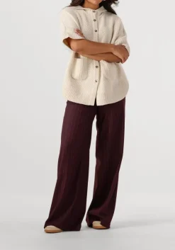 bordeaux caroline biss wijde broek 4529
