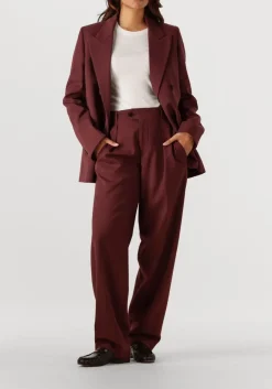 bordeaux closed wijde broek mawson pant