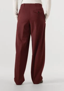 bordeaux closed wijde broek mawson pant