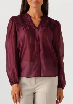 bordeaux co'couture blouses taffy smock v-shirt