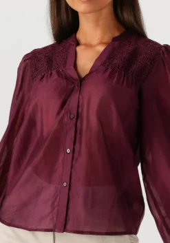bordeaux co'couture blouses taffy smock v-shirt