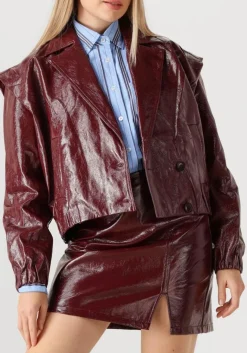 bordeaux co'couture jack posy jacket