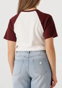 bordeaux co'couture t-shirt edge cc block tee