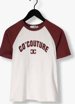 bordeaux co'couture t-shirt edge cc block tee