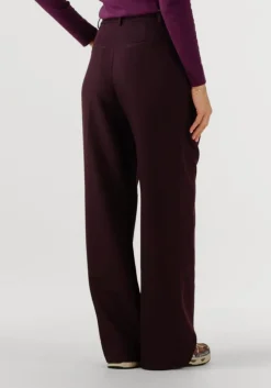 bordeaux co'couture wijde broek almira pleat long pant