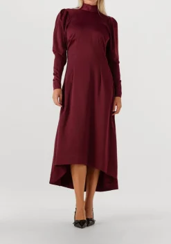 bordeaux copenhagen muse midi jurk cmvianna-dress