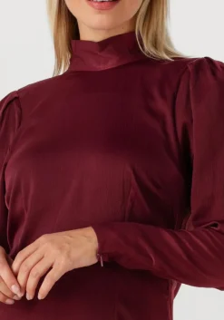 bordeaux copenhagen muse midi jurk cmvianna-dress