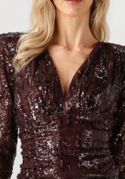bordeaux copenhagen muse mini jurk cmsequince-dress