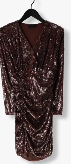 bordeaux copenhagen muse mini jurk cmsequince-dress